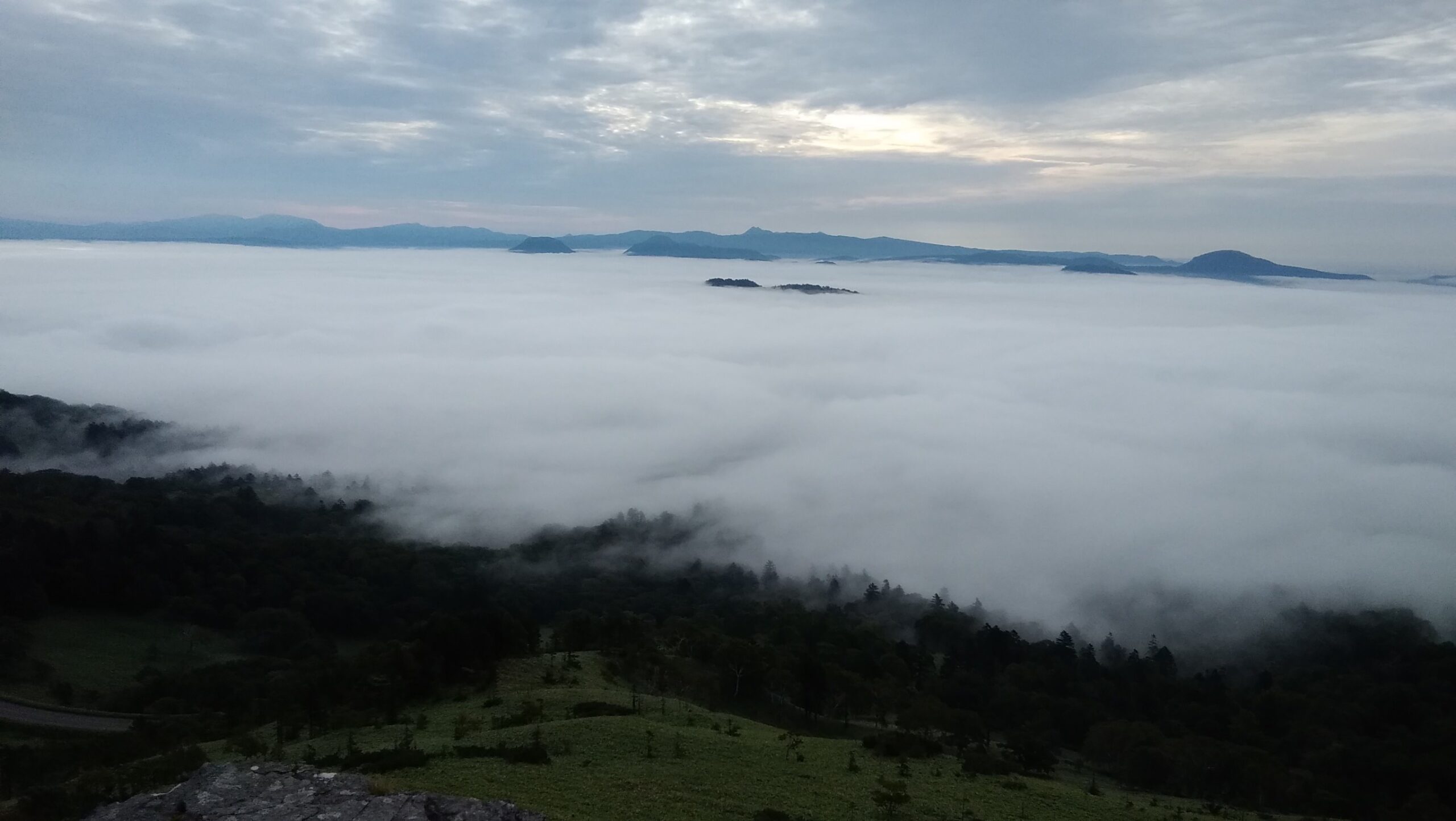 美幌峠からの雲海