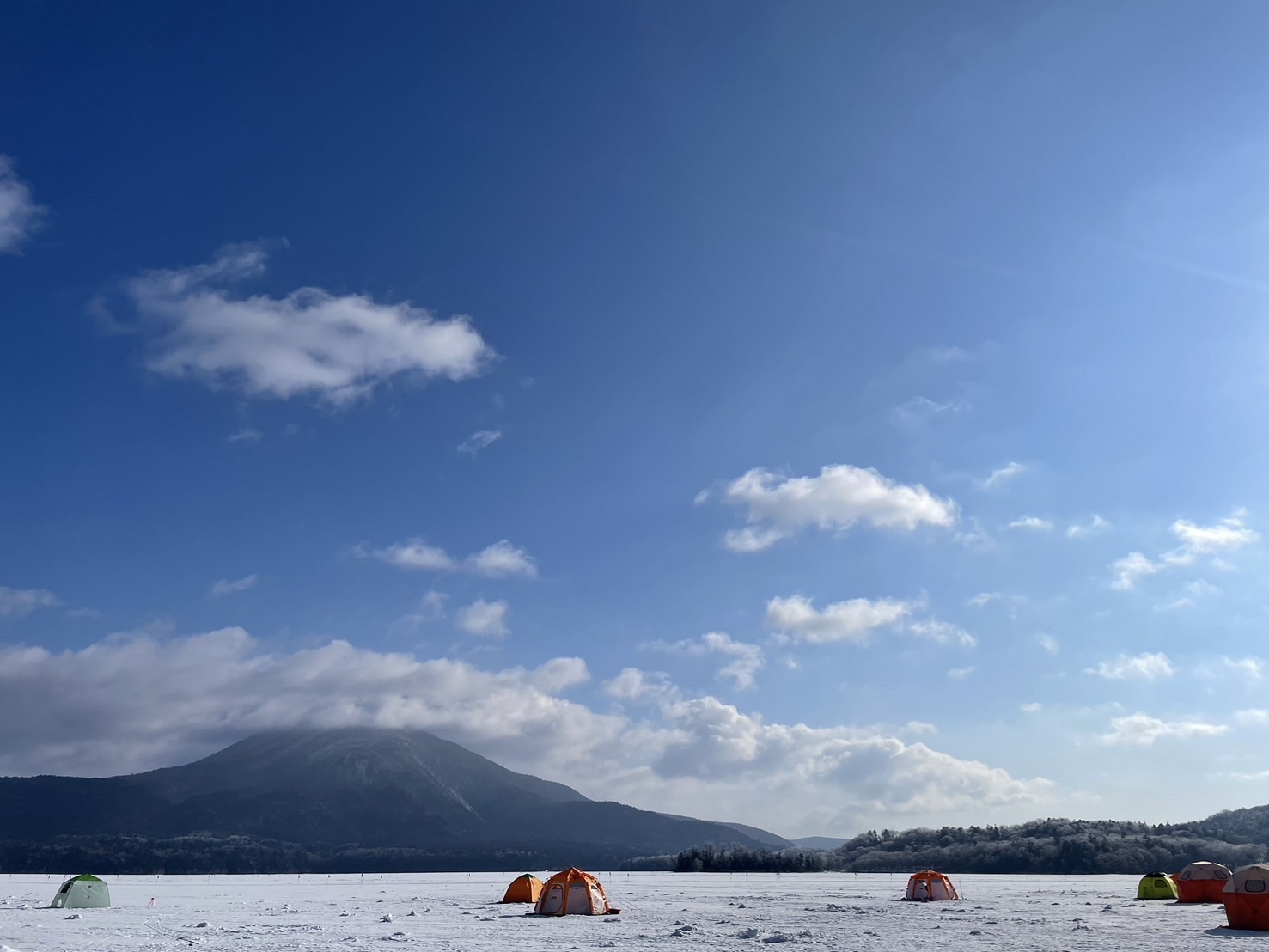 2月 阿寒湖硫黄山川側 会場